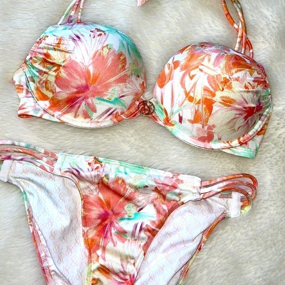 Victoria’s Secret Floral Bombshell Bikini Set - Picture 3 of 6
